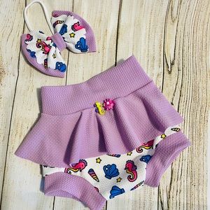 Baby Girls Skirt Bummie